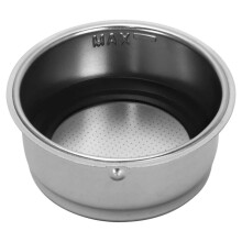 51Mm 2 Cups Portafilter Filter Basket, Stainless Steel Pressurized Mesh Stainless Steel Pressurized Coffee Mesh B