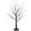 1pc 24 LED Lighted Halloween Artificial Birch Tree Light DIY Black Branches Lights Tabletop Halloween Orange 1