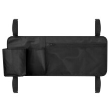 Bedside Storage Pocket for Camping Recliner, Pouch with Mesh Pocket, Wagon Cart Side Storage Bag