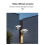2Pcs Foldable LED 120 Solar Light 120 Foldable Solar Wall Light 3 Modes Motion Sensor for Fence Yard Garden Garage 2