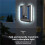 2Pcs Foldable LED 120 Solar Light 120 Foldable Solar Wall Light 3 Modes Motion Sensor for Fence Yard Garden Garage 3