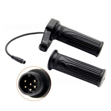 48V 6-Pin Electric Bike Throttle Grip Cruise Control LCD Display Throttle for DY16 Jetson Haze Scooter