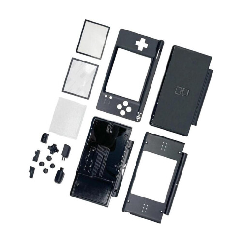For  NDS Lite/NDSL Full Housing Shell Transparent Replacement Complete Case with Buttons Repair Kit A 2
