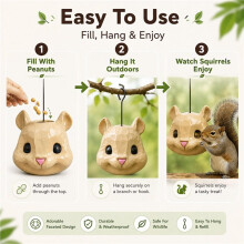 Squirrel Feeder Animal Squirrel Feeder1