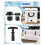 Cooler Drain Plug & Latches Replacement Kit for  Coolers, Cooler Replacement Accessories 7