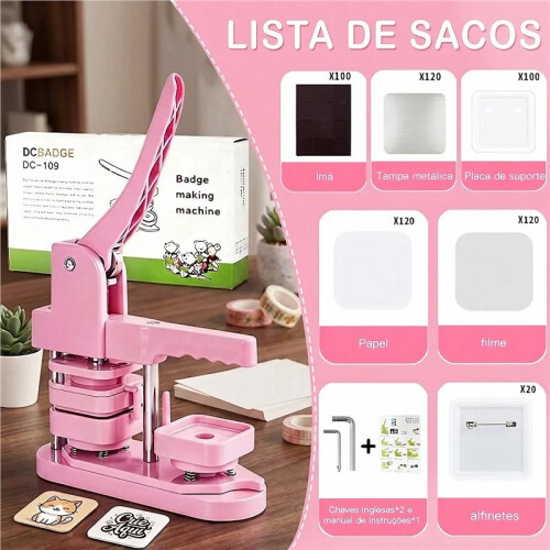 DIY Advertising Machines 100 Refrigerator Magnets 5x5cm Square 2