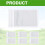 6 Pcs  Target Flag Waterproof Putting Flags for Yard Indoor Outdoor Backyard Garden 3