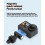 Magnetic Quick-Release Adapter Bracket for Action6/Osmo360/ Camera Tripod Mount Quick Release Base Accessory 7