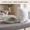 (4X, SILVER) Premium Diamond Design Velvet Filled Cushion 5