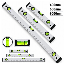 3Pcs Spirit Level Set 400mm 600mm 1000mm Builders DIY