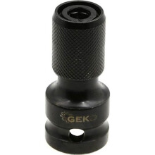 Geko Impact 1/2" - 1/4" kuusiokoloavainadapteri