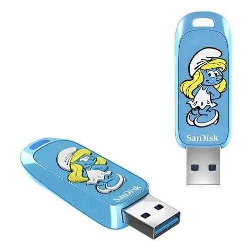 SanDisk Clé USB SanDisk Smurfs - Édition Smurfette 256 Go