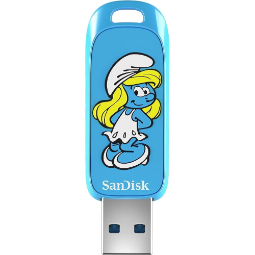 SanDisk Clé USB SanDisk Smurfs - Édition Smurfette 256 Go 1