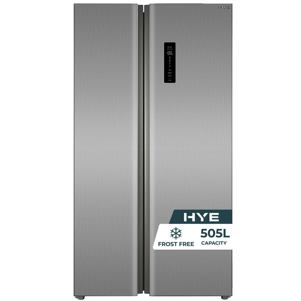 B&Q - American Style Fridge Freezer505L92CmNo FrostInox FinishRf01Am505Ds07 - Image 2