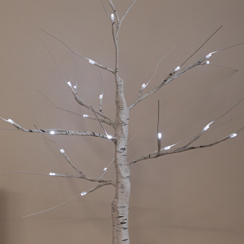 Premier 60cm Light Up Christmas Tree with 24 White LEDs 2