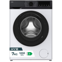HYE 7Kg Slimline Washing Machine 1200RPM - White