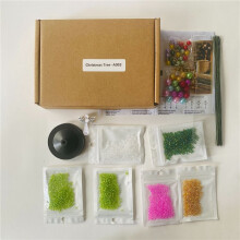 Christmas Tree Toppe Beaded Christmas Ornament Kits 03 Yellow