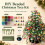 Kit de Enfeites de Natal com Miçangas para Topo de Árvore de Natal 04 Dourado 3