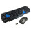 Black 2.4ghz Wireless Gaming Keyboard and Mouse Set Combo for PC Laptop UK 1