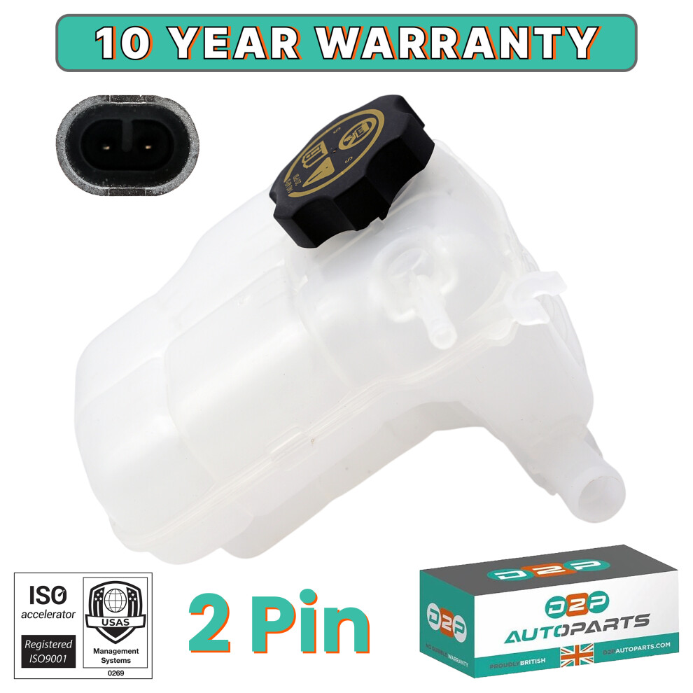 Engine Coolant Expansion Header Tank With Cap For Vauxhall Opel Astra J Cascada 5060520808666