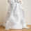 45cm Large White Christmas Angel with SIlver Wings Tree Topper 5