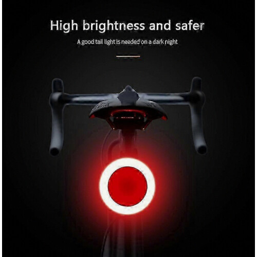 USB-Charging LED Bicycle Taillight with Multi Lighting Modes Compatible MTB & Road Bikes_Surprise Gift 1