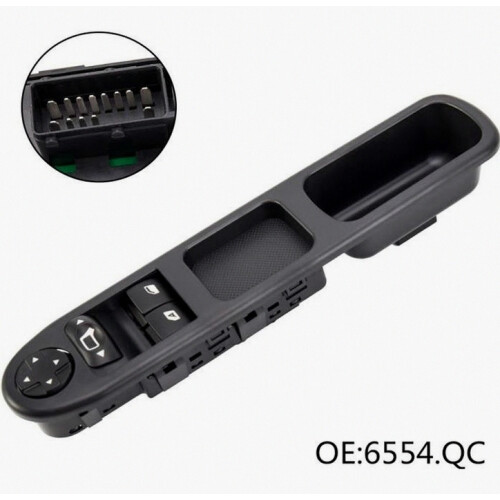 Power Window Switch Button Compatible Peugeot 207 96548591XT_Surprise Gift