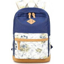 Rugzak schoudertas voor school, middelbare school, reizen, schooltas voor tienermeisjes, handtas, portemonnee, messenger bag (marineblauw), 2024 Ping