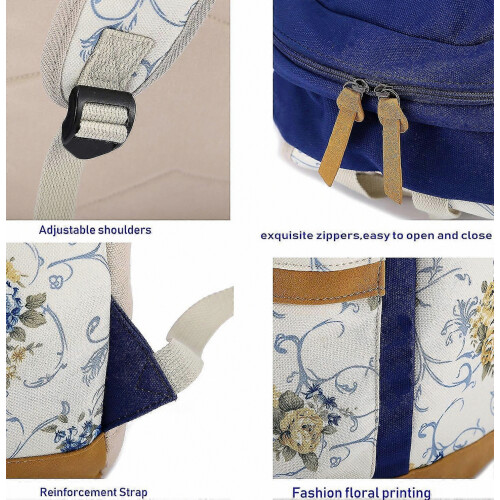 Σακίδιο πλάτης Satchel, τσάντα ταξιδιού για κολέγ 1