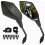 2 Compatiblemotorcycle mirrors with 7/8" handlebar ends and 10/8mm bolts_Surprise Gift 1