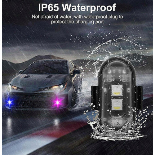 Κιτ 8 χρωμάτων επαναφορτιζόμενης λυχνίας LED USB 2