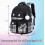 Girls Lightweight School Backpack with Multiple Compartments, Compatible Elementary Students_Surprise Gift 2