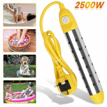 Chauffe-eau électrique à immersion 2500 W, portable, suspendu, chauffe-eau rapide - Cadeau surprise