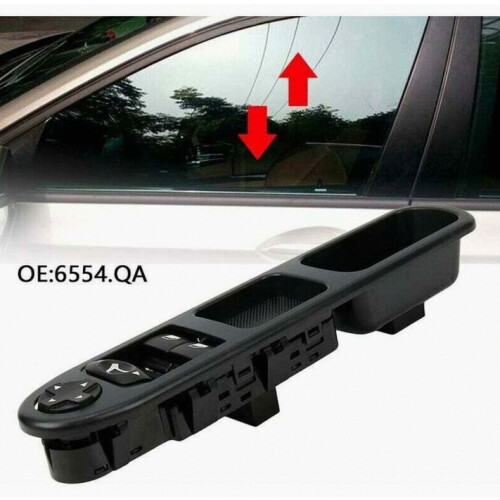 Commande de lève-vitre électrique avant gauche 207 6554.QA_Cadeau surprise 2