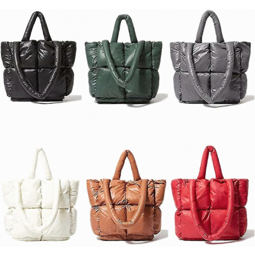 Μεγάλη τσάντα Puffer Tote, Μοντέρνες πολυτελείς, 1