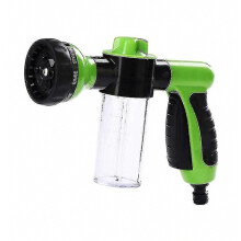 In 1 Ugello per tubo a pressione - Pistola a getto di schiuma, spruzzatore di sapone, irrigatore da giardino compatibile con cavalli e cani_Regalo di