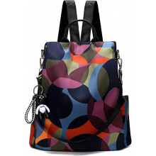 Sac à dos antivol en nylon, sac à main, compatible avec les femmes, idéal pour l'école et les voyages, léger, bandoulière - Cadeau surprise