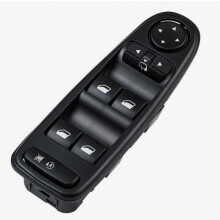 Interruttore specchietto retrovisore anteriore sinistro C4 Picasso 6554.YH Pulsante interruttore alzacristalli compatibile Citroen C4 GP_Regalo a sor