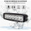 Νέο, κατάλληλο φως εργασίας LED Bar 12v 18w 15cm 4