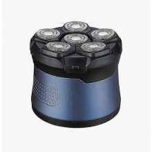 Elektrische scheerapparaten voor kale mannen, 6D magnetische scheerapparaten, oplaadbare baardtrimmers met LED-display, waterdichte haartrimmer B EM_