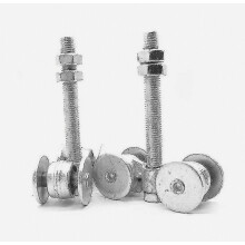 Ruedas deslizantes industriales dobles de acero galvanizado con fácil deslizamiento, compatibles con puertas correderas y portones correderos (platea