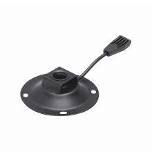Mecanismo de control de inclinación y giro de silla compatible. Base de hierro para montaje estable. Compatible con taburetes de bar y sillas de ofic