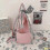 Backpack With Pin And Accessories Backpack Cute Aesthetic Backpack Cute Backpack compatible with School (pink)_Surprise Gift 3