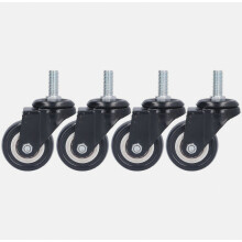 Pcs Stem Casters Sturdy Durable Heavy Duty Stable Industrial Wheels Compatible Shelf Machinery EquipmentNo Brakes_Surprise Gift