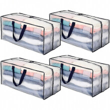 Bolsas de mudanza extragrandes de alta resistencia con correas tipo mochila, artículos esenciales para la mudanza, asas y cremalleras resistentes, re