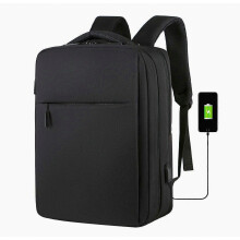Sac à dos antivol pour ordinateur portable A3 avec port de chargement USB - Sac à dos de voyage d'affaires - Cadeau surprise