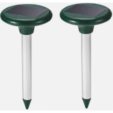 Ultraschall-Rattenvertreiber 2025 – 2er-Pack – Solarbetrieben – Rattenbekämpfung in 48 Stunden – Überraschungsgeschenk