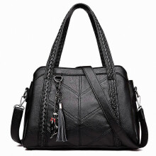 Dames messenger bags van zacht leer, elegante handtassen met handvat aan de bovenkant_Verrassingscadeau