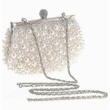 SLDXD Avondbruiloft Clutch Handtas Parel Tas Dinertas alle Portemonnees Wit Hoge Kwaliteit Philipa Gifts_Verrassingscadeau
