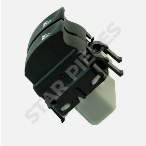 Window regulator switch Compatible Clio 3, Twingo 2 and Modus (2004-2014) front left (without comCompatiblet function)_Surprise Gift 2